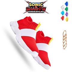 Sonic Sneakers CHAOS EMERALDS & RINGS